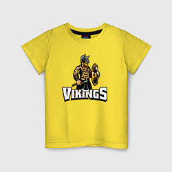 Детская футболка Vikings team