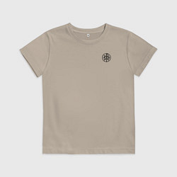 Детская футболка За веру царя и святую триединую Русь малый КЦК чер