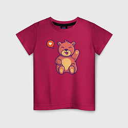 Детская футболка Lovely bear