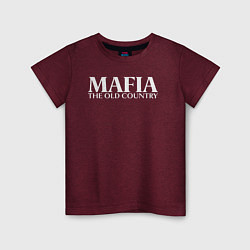 Детская футболка Mafia the old country logo