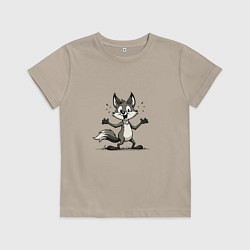 Детская футболка Лис-доброжелатель