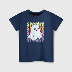 Детская футболка Cute little spooky ghost