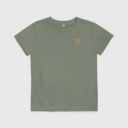 Детская футболка Мы русские с нами Бог Ника желтая с Николаем 2 для