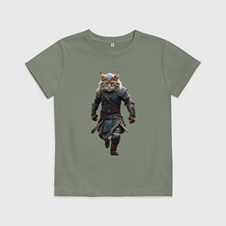 Детская футболка Кот-викинг