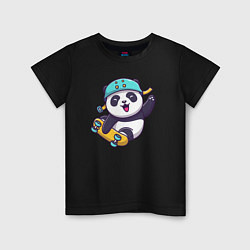 Детская футболка Skater panda