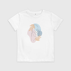 Детская футболка Арт младенец в руках мамы