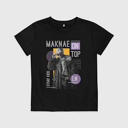 Детская футболка Stray kids Maknae on top IN