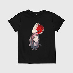 Детская футболка Заяц ронин