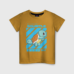 Детская футболка Покемоны Сквиртл Squirtle