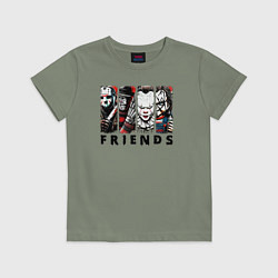 Детская футболка Halloween friends black friday