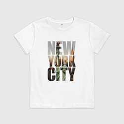 Детская футболка New York city big room