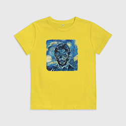 Детская футболка Профессор на картине Ван Гога