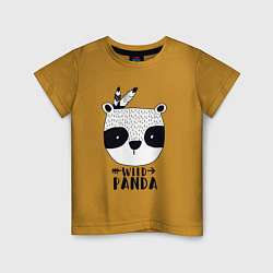 Детская футболка Wild panda