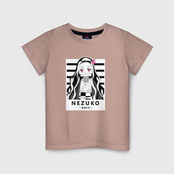 Детская футболка Nezuko girl hunter one