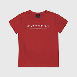 Детская футболка Unknown 9 awakening logo