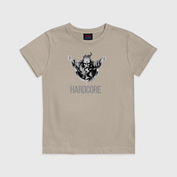 Детская футболка Hardcore will never die