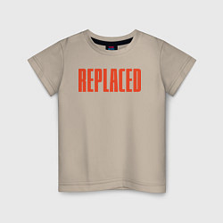 Детская футболка Replaced logo