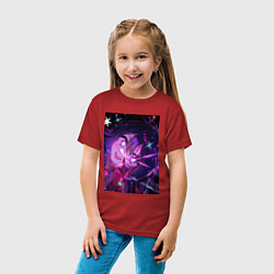 Футболка хлопковая детская Ребёнок идола Ай Хосино, цвет: красный — фото 2