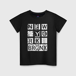 Детская футболка New York Bronx