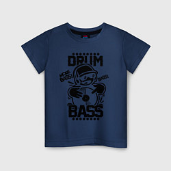 Детская футболка Drum n Bass: More Bass