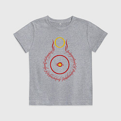 Детская футболка Знак Саурона из Властелин колец