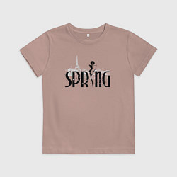 Детская футболка Весна в Париже