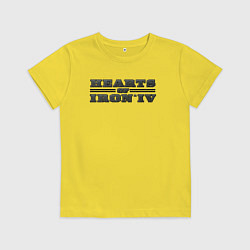 Детская футболка Logo Hearts of Iron