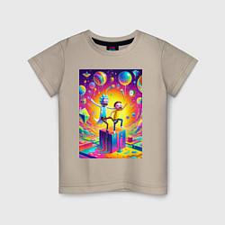 Детская футболка Rick and Morty - surrealistic fantasy