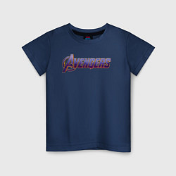 Детская футболка Avengers endgame logo