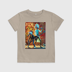 Детская футболка Punk rock - Rick and Morty