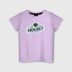 Детская футболка Play hockey