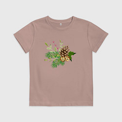 Детская футболка Новогодний декор