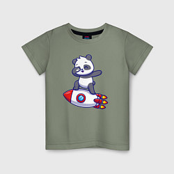 Детская футболка Rocket panda