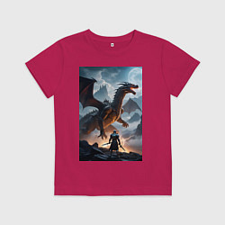 Детская футболка Сражение с драконом