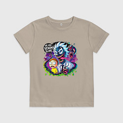 Детская футболка Rick and Morty - we are Venom slime