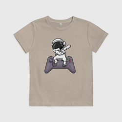 Детская футболка Space dab gamer