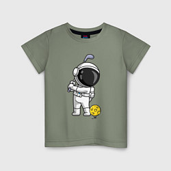 Детская футболка Космический гольф