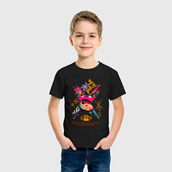 Футболка хлопковая детская One Piece Chopper Tony Tony, цвет: черный — фото 2