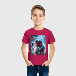 Футболка хлопковая детская Ventotoro - we are Venom meme, цвет: маджента — фото 2