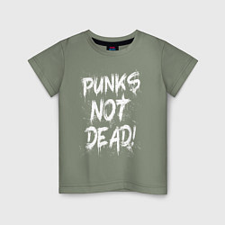 Детская футболка Punk not dead