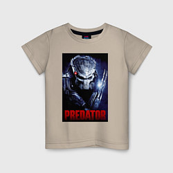 Детская футболка Predator in the helmet