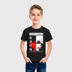 Футболка хлопковая детская Токийский Гуль 1000-7, цвет: черный — фото 2