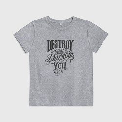 Детская футболка Destroy