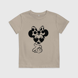 Детская футболка Минни в очках - для пары