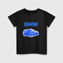 Детская футболка Blue bmw