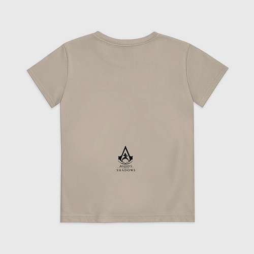 Детская футболка Assassins in Japan / Миндальный – фото 2