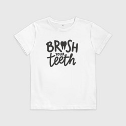 Детская футболка Чисть свои зубы