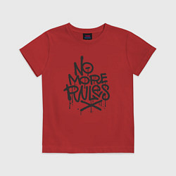 Детская футболка Никаких больше правил