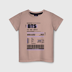 Детская футболка Bts ticket