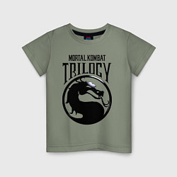 Детская футболка Mortal kombat trilogy